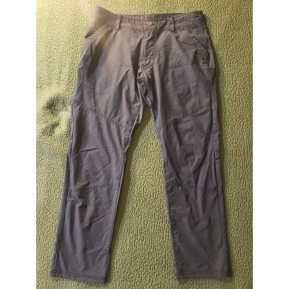 Kuhl Renegade Dark Blue Grey Hiking Travel Casual Pants Men's 34X30 RN#108846